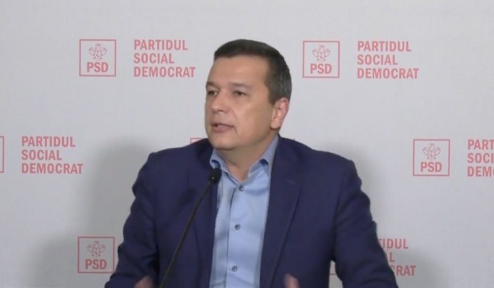 Sorin Grindeanu: ”Moțiunea alianței USR PLUS - AUR este o jignire. Nu vrem să intrăm în acest circ”