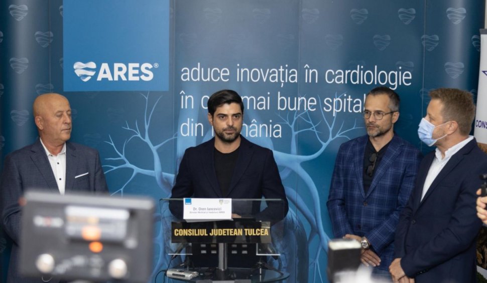 Tulcea, printre județele cu angiograf: ARES, liderul cardiologiei intervenționale din România a lansat un centru de cardiologie intervențională în Spitalul Județean de Urgență Tulcea