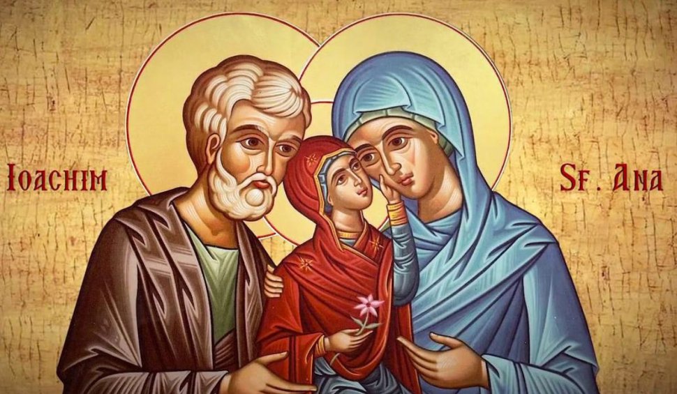 Calendar ortodox 9 septembrie 2021. Sărbătoare cu cruce neagră de Sfinţii Părinţi Ioachim şi Ana