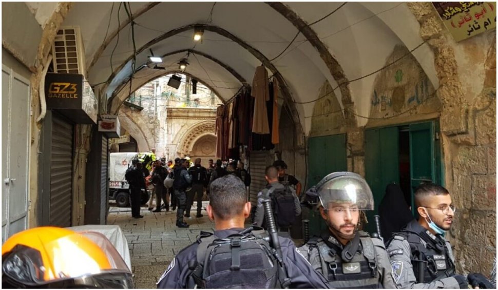 Un militant palestinian a încercat să comită un atac asupra unor agenți de poliție în Ierusalim