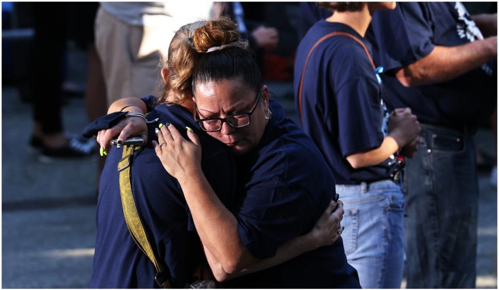 Moment de reculegere în New York, la 20 de ani de la atacurile teroriste din 11 septembrie. Joe Biden este alături de Barack Obama și Bill Clinton 726378