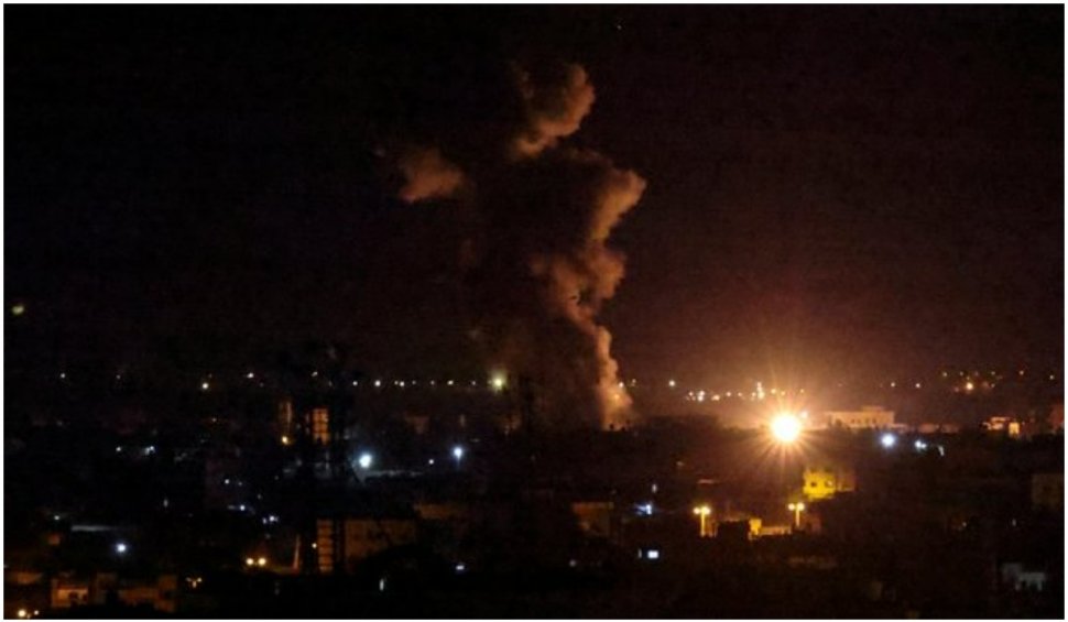 Israel lovește ținte Hamas din Fâșia Gaza, pentru a treia noapte consecutivă