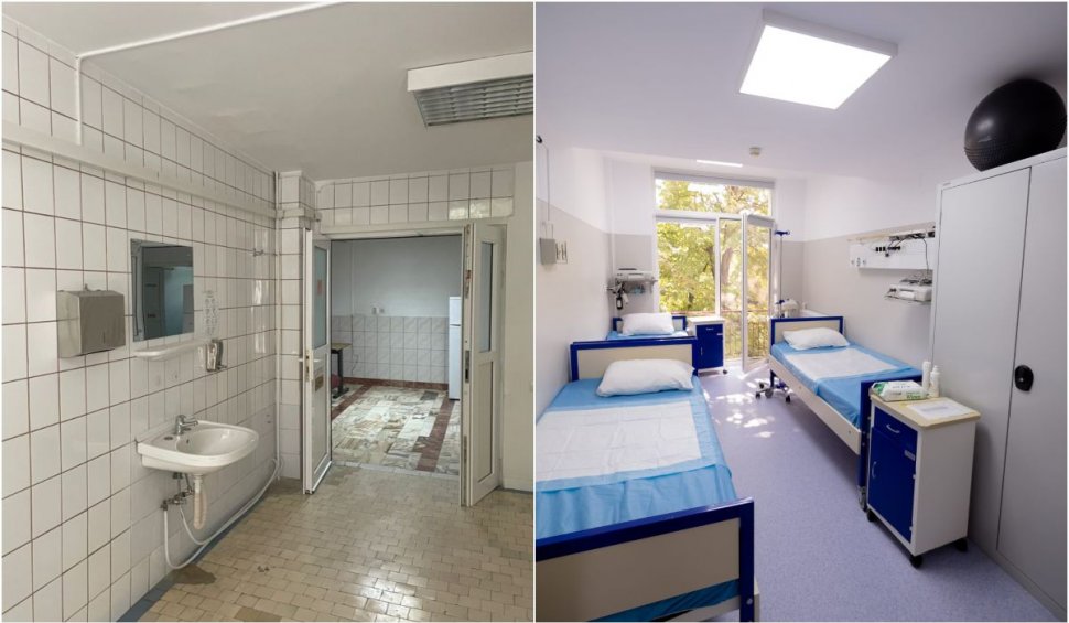 Secție renovată complet  în cadrul Spitalului Clinic Polizu. Investiția totală a fost de 560.000 de euro 