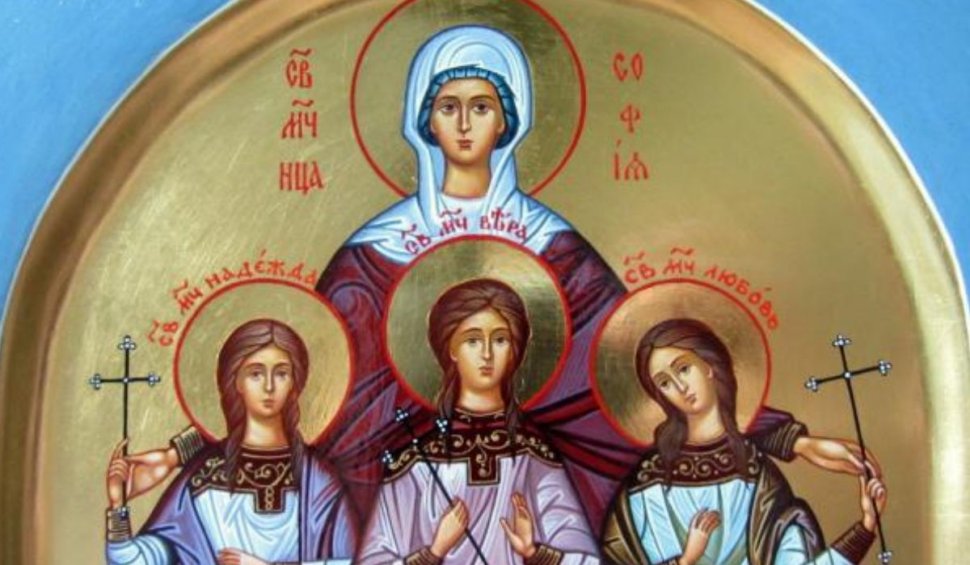 Calendar ortodox 17 septembrie 2021. Sărbătoare cu cruce neagră de Sfânta Sofia