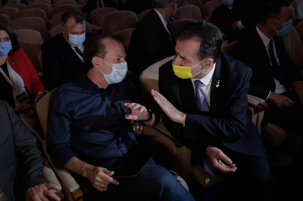 Florin Cîţu şi Ludovic Orban, umăr la umăr cu o săptămână înainte de congres 727432