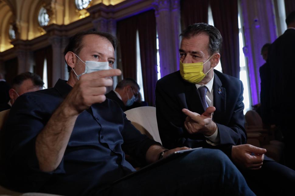 Florin Cîţu şi Ludovic Orban, umăr la umăr cu o săptămână înainte de congres 727433