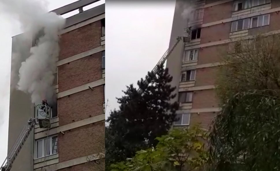 Un bărbat a fost găsit carbonizat într-un apartament cuprins de flăcări din Târgu Mureș