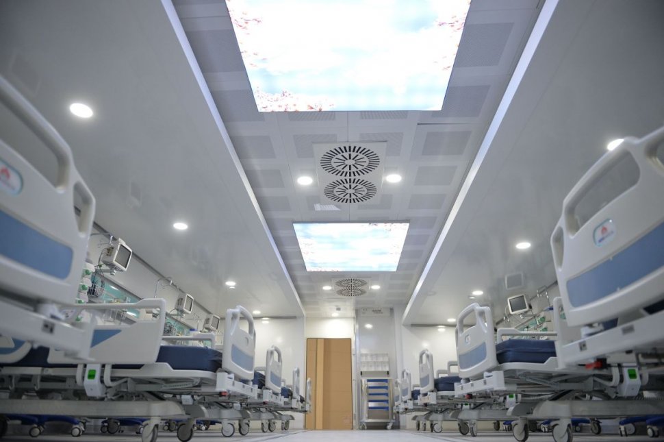 Mai sunt doar 16 paturi COVID libere în secţiile ATI ale spitalelor din România