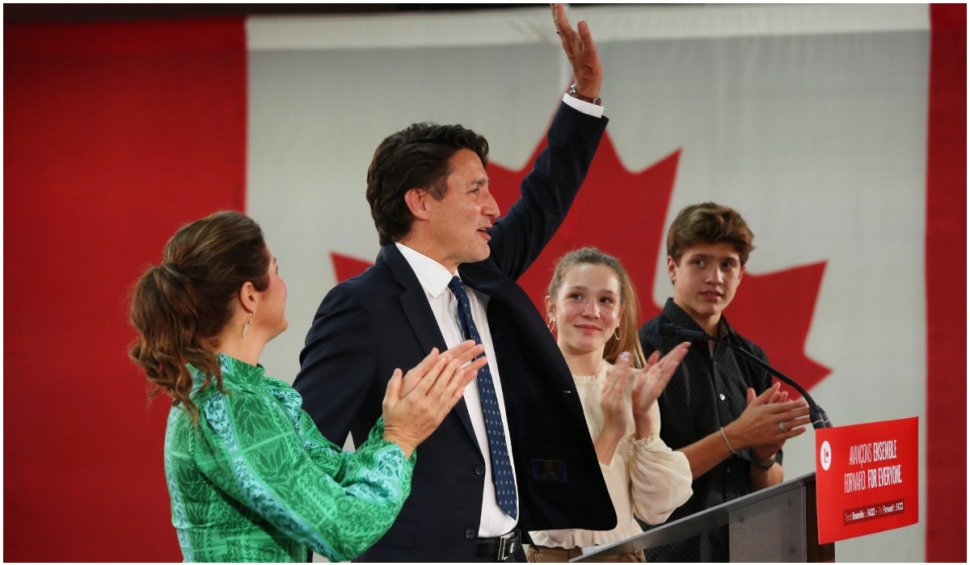 Justin Trudeau a câştigat alegerile din Canada, dar nu a reușit să obțină majoritatea guvernamentală