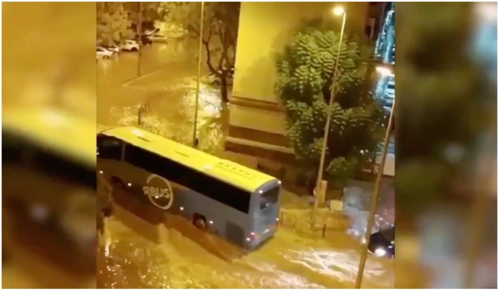 Inundații masive în Spania, unde străzile au fost transformate în râuri