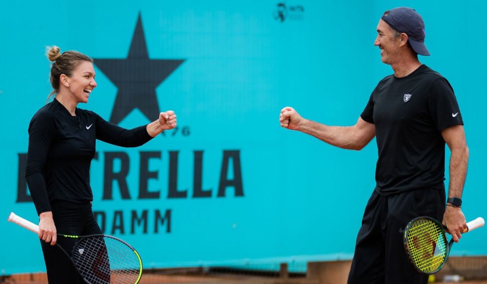 Simona Halep renunță din nou la antrenorul Darren Cahill