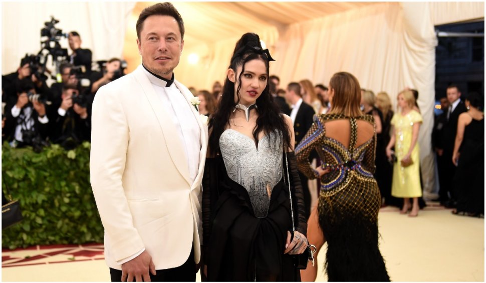 Elon Musk și cântăreața Grimes s-au despărțit după trei ani de relație