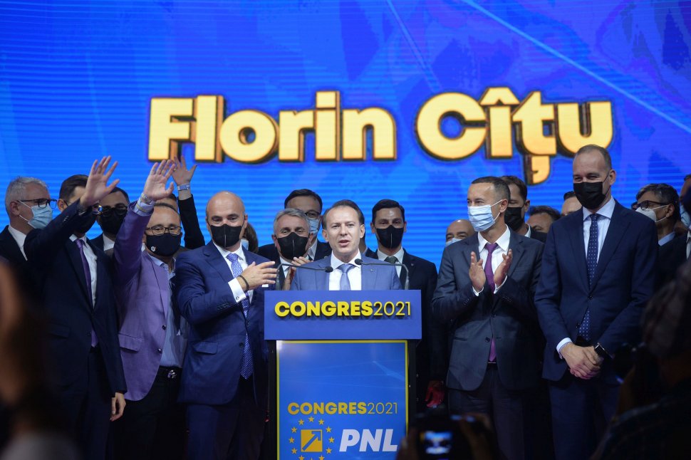 Congres PNL - a doua zi. Echipa lui Florin Cîțu a câștigat posturile de conducere din PNL