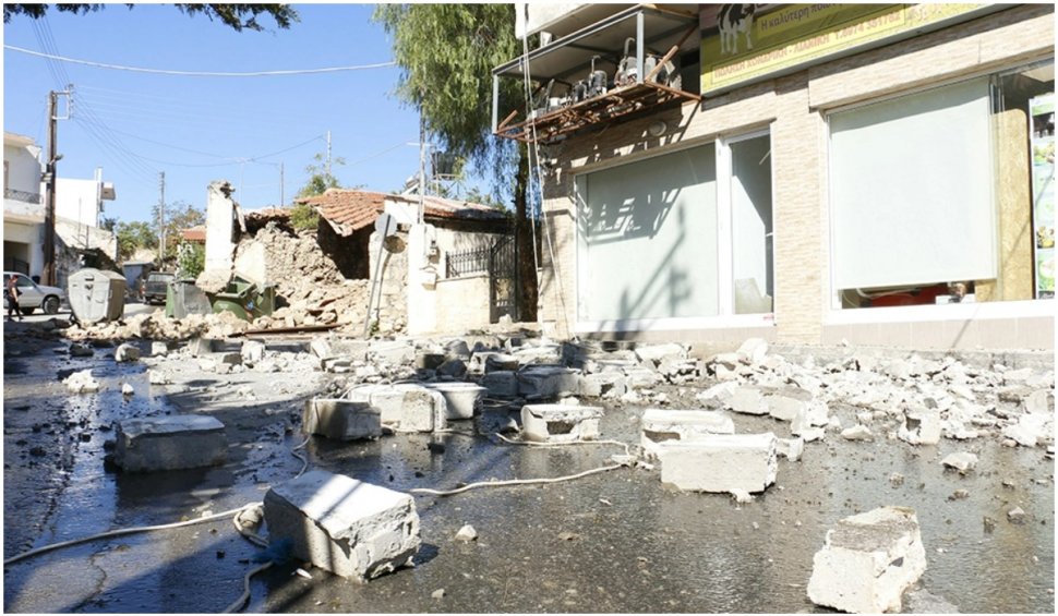 MAE: Nu sunt români răniți în cutremurul din Creta, Grecia