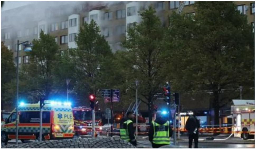 25 de oameni au fost răniți într-o explozie care a avut loc în centrul orașului Goteborg 728967