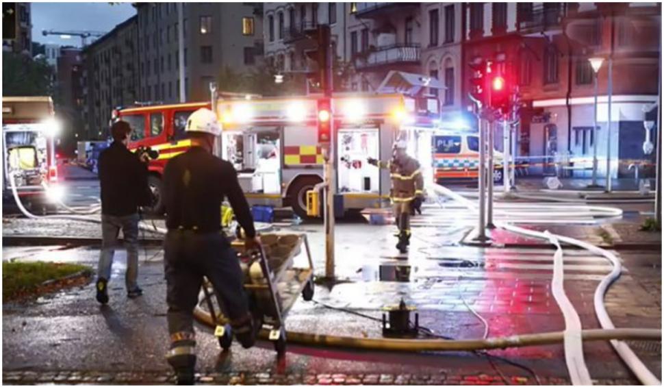 25 de oameni au fost răniți într-o explozie care a avut loc în centrul orașului Goteborg 728968