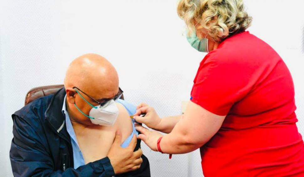 Raed Arafat s-a vaccinat cu doza trei de vaccin împotriva COVID-19 729077