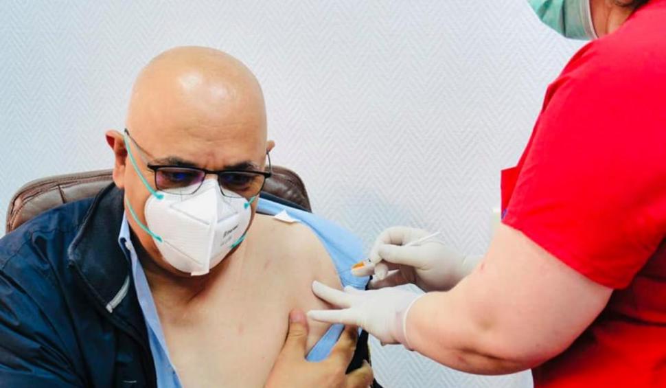 Raed Arafat s-a vaccinat cu doza trei de vaccin împotriva COVID-19 729078