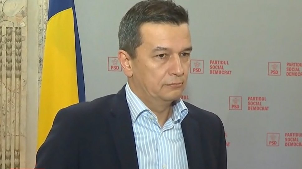 Sorin Grindeanu: "PSD are 157 de parlamentari. Toți votează moțiunea"
