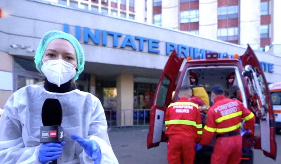 Imaginile dezastrului din sistemul sanitar din România: Spitalele nu mai fac față valului de infectări
