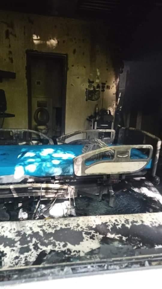 Primele imagini din interiorul spitalului de la Constanţa, unde nouă oameni au murit în urma incendiului 729573