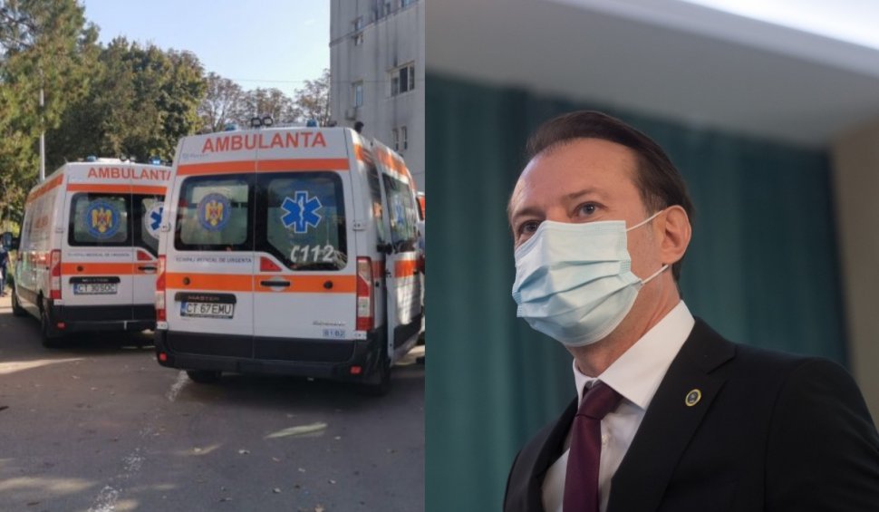 Premierul Florin Cîțu, primele declarații despre incendiul de la Spitalul de Boli Infecțioase Constanța