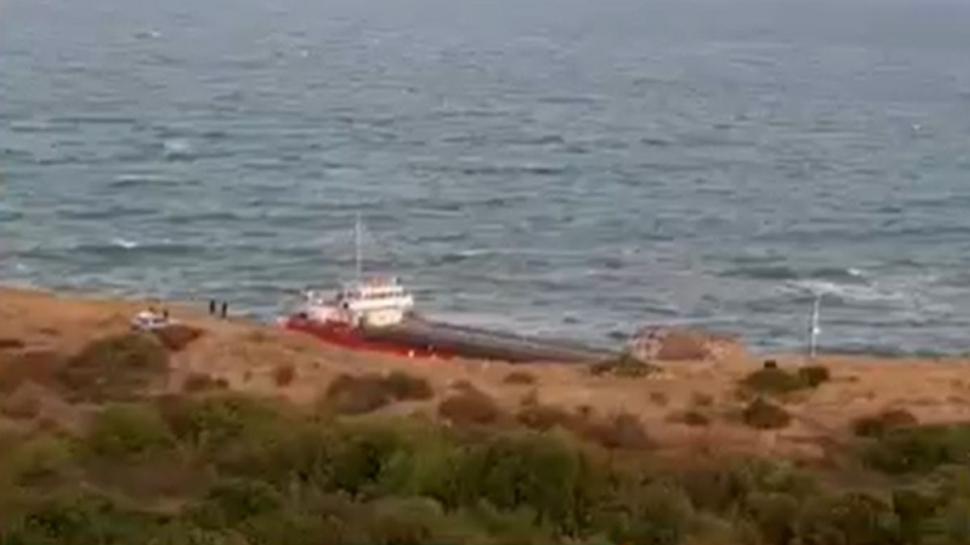 Un vapor, încărcat cu o substanță extrem de toxică, a eșuat în apropiere de Vama Veche. Pericol de catastrofă ecologică