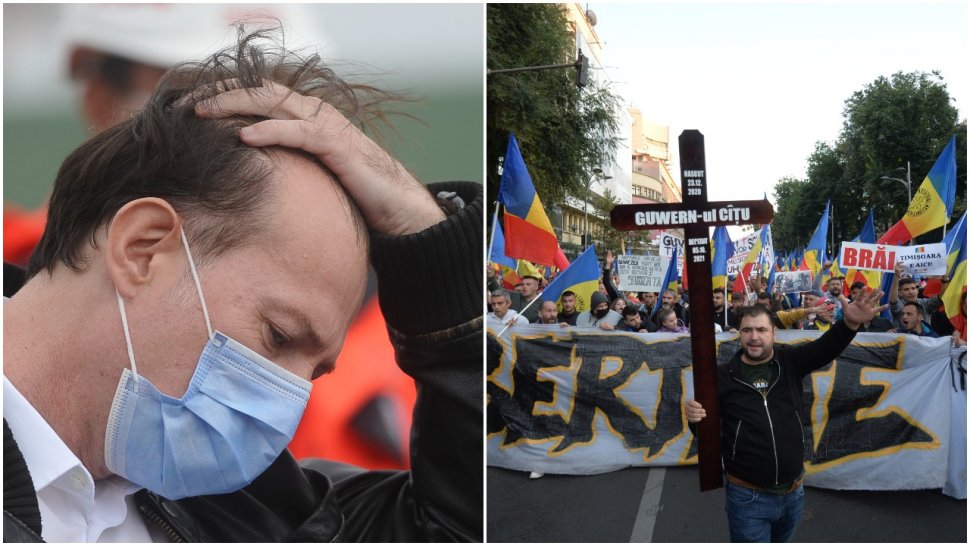 Florin Cîțu, despre manifestaţia din Bucureşti: "A fost un protest cinic"