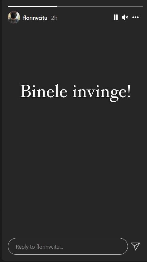 Florin Cîțu, mesaj cu subînțeles pentru adversarii politici: 'Binele învinge!' 730275