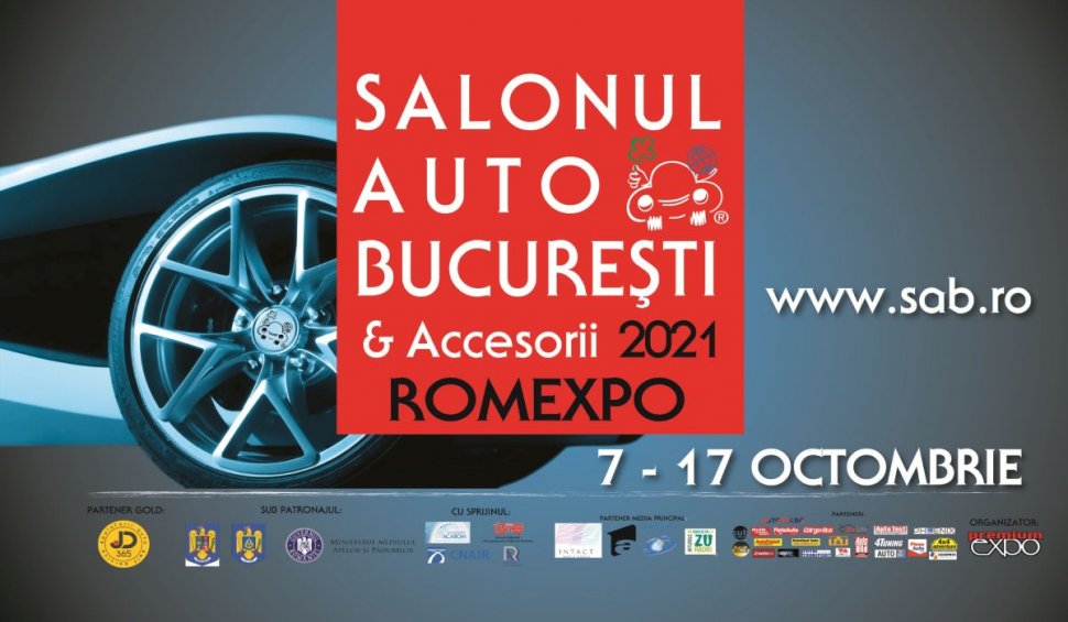 Salonul Auto București & Accesorii 2021 își deschide porțile între 7-17 octombrie, Pavilionul B2 și zona exterioară adiacentă Romexpo