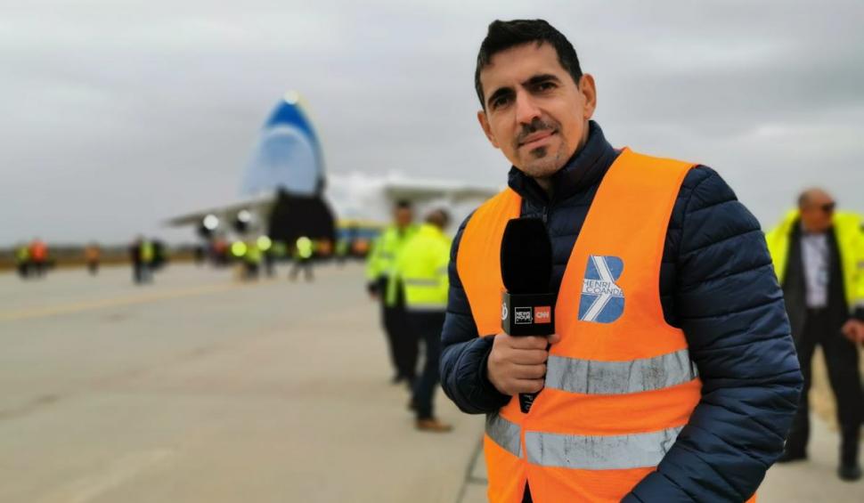 Cel mai mare avion din lume este la București. Singura aeronavă de acest tip folosită vreodată 730549