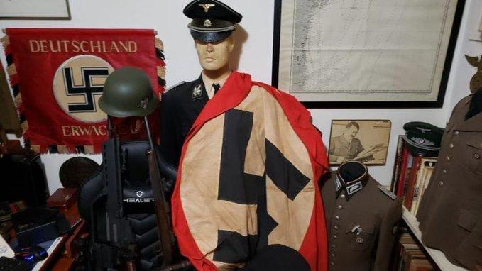 Armament și uniforme naziste de milioane de dolari, descoperite acasă la un suspect pedofil, în Rio 730539