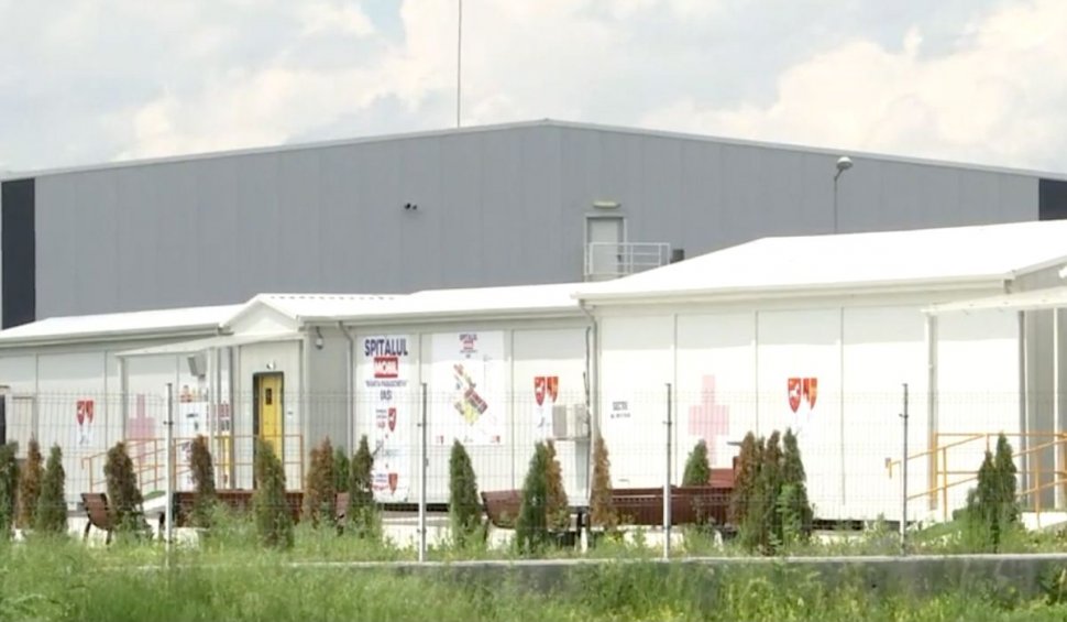 Spitalul modular COVID-19 de la Lețcani, cel mai mare din țară, se redeschide marți, după 8 luni de pauză