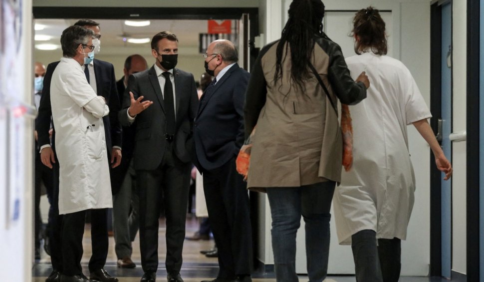 Tânăr arestat în Franța, după ce a prezentat, la intrarea în spital, certificatul verde al preşedintelui Emmanuel Macron