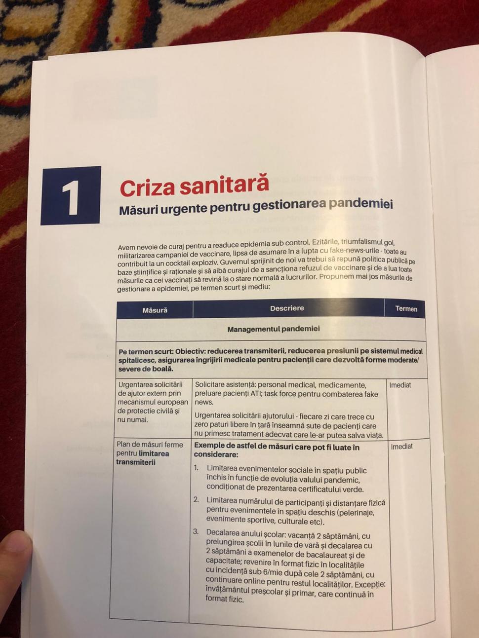 Condițiile cu care USR vrea să reintre la guvernare. Dacian Cioloș: ”Avem pregătit un pachet de măsuri” 730950