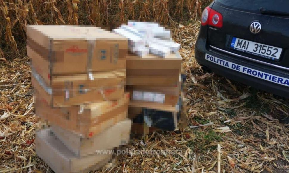 Focuri de armă și urmărire ca în filme pentru a opri contrabandiștii de țigări din Botoşani 731089