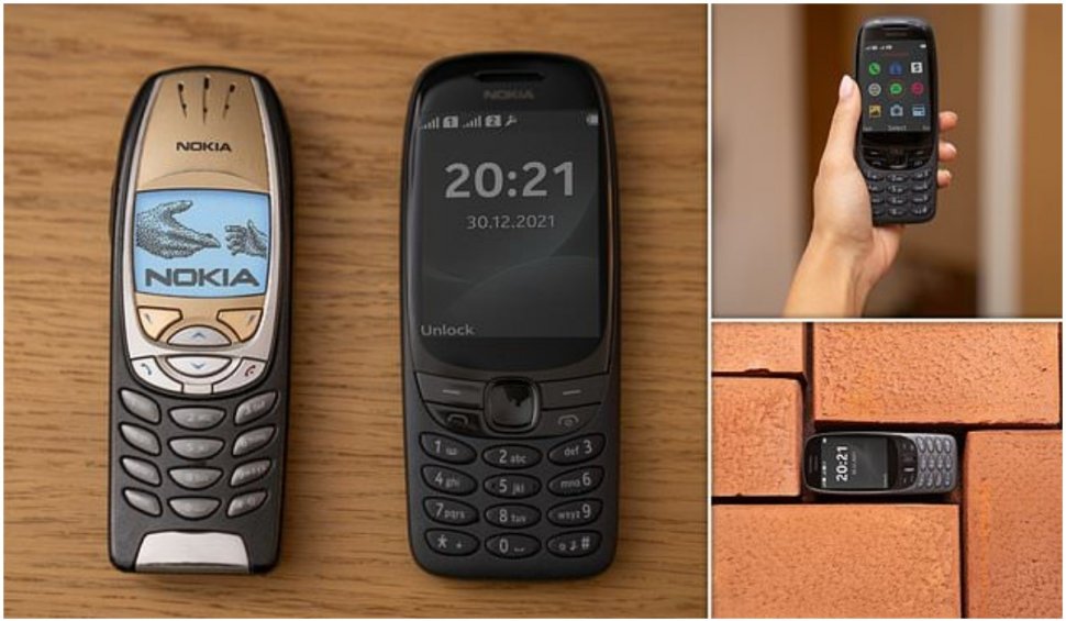 Nokia lansează o variantă nouă a celebrului telefon 6310, pentru a sărbători aniversarea de 20 de ani de la primul model