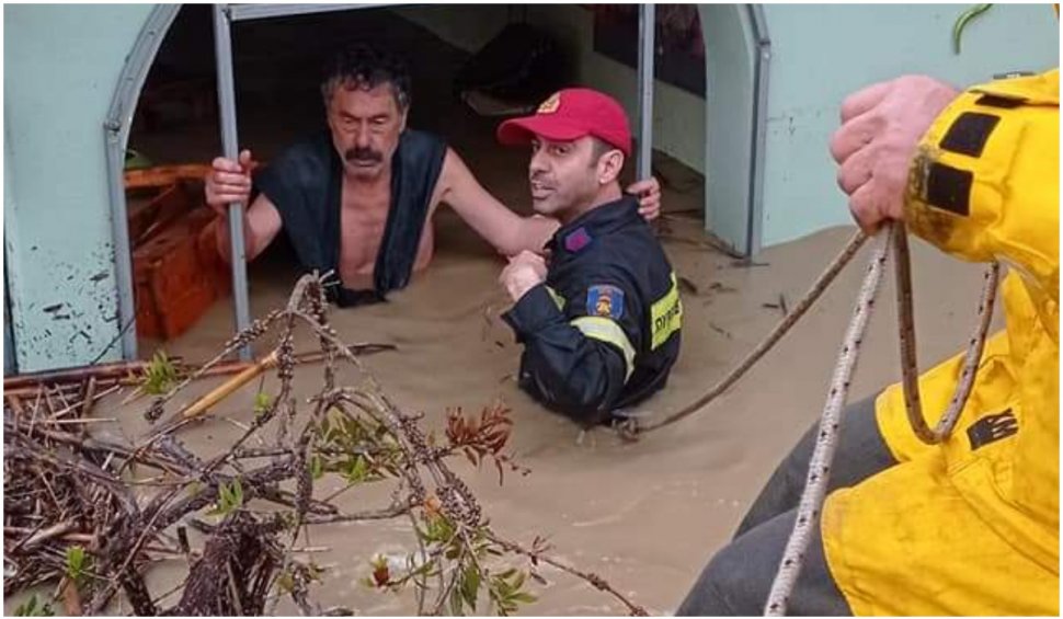 Imagini de coşmar din Corfu, după ce inundaţiile au distrus sate întregi