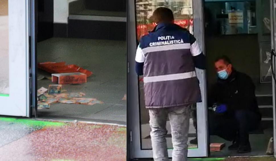 Jaf cu spray paralizant într-o casă de schimb valutar din Cluj-Napoca 731872