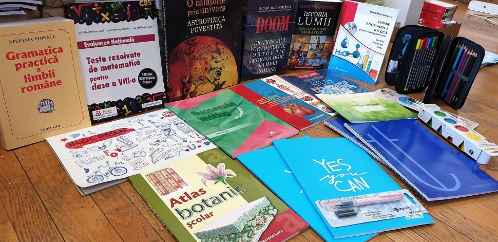 111 copii afectați de pandemie din 11 județe ale țării au primit cărți și rechizite cu sprijinul Sika România și al Fundației Mereu Aproape 731947