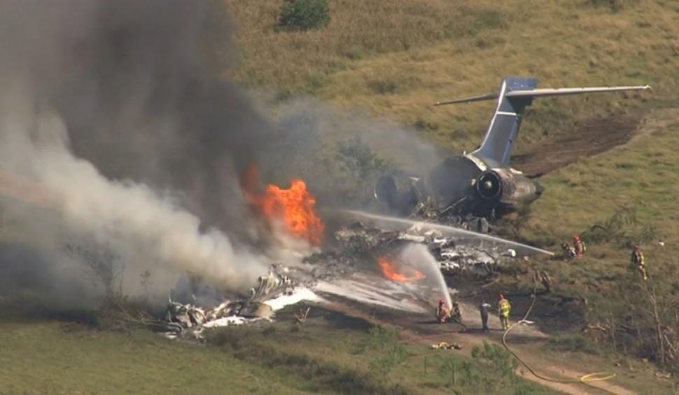 Toți pasagerii acestui avion în flăcări au scăpat cu viață. Soarta lor a fost hotărâtă într-o fracțiune de secundă 732235