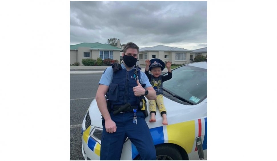 Poliția din Noua Zeelandă a fost chemată ”de urgență” de către un copil de 4 ani