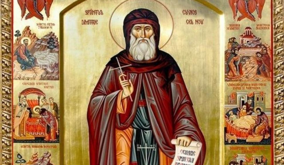 Calendar ortodox 27 octombrie 2021. Sărbătoare cu cruce roşie de Sfântul Dimitrie