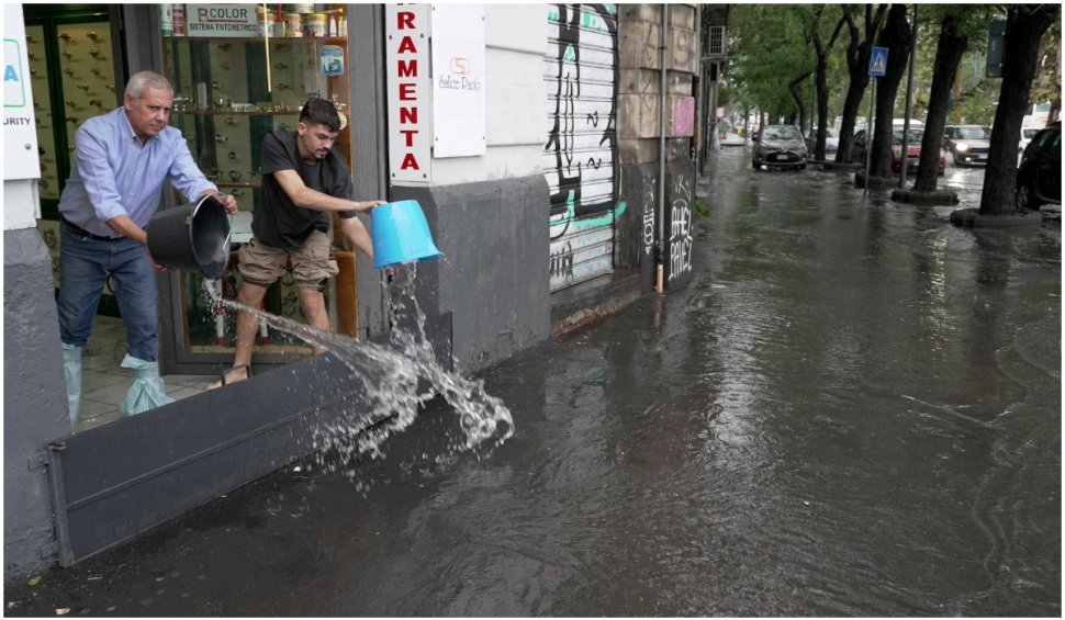 Un ciclon puternic a lovit sudul Italiei. Cel puțin două persoane au murit, iar piețele au fost transformate în lacuri