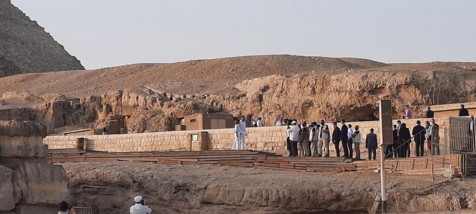 Imagini inedite cu Klaus și Carmen Iohannis în Egipt. Președintele, însoțit de o coloană faraonică 733298