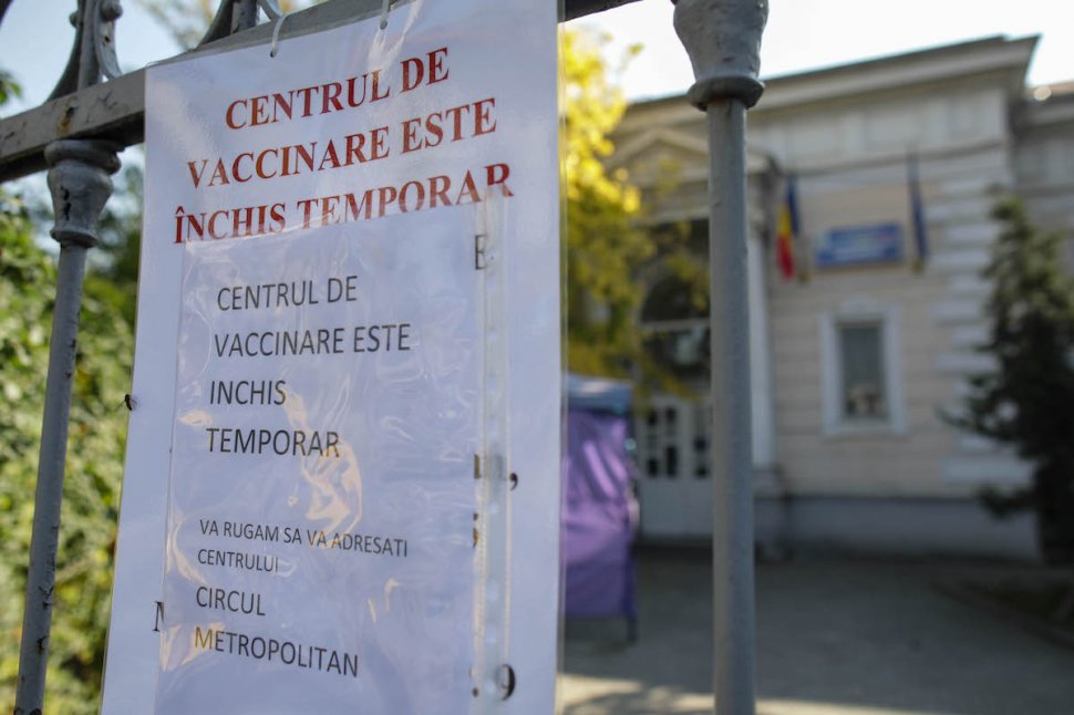 Certificate emise ilegal la un centru de vaccinare din București