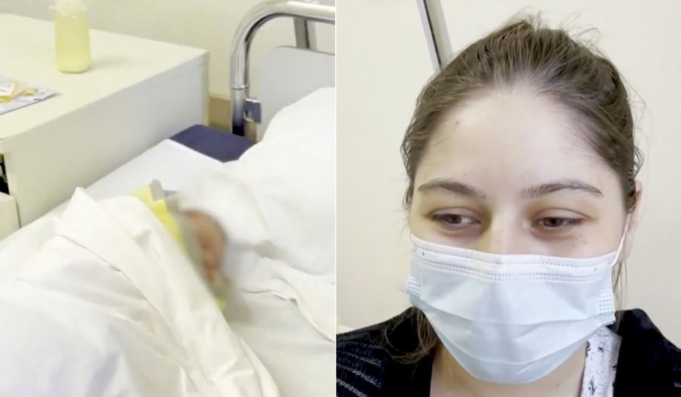 Mărturia unei mame internate în spitalul fără căldură de la Timișoara: ”Înghețăm de frig. Bebelușul e înfofolit”