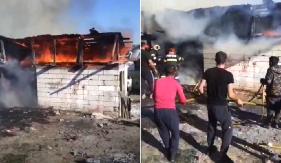 Doi copii au murit într-un incendiu, după ce mama a lăsat mâncarea pe foc şi a plecat, în Târgu Mureş