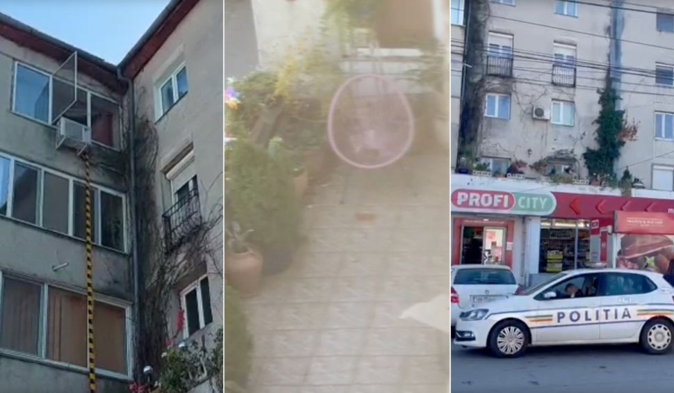O fetiță de 3 ani a căzut de la etajul 4 al unui bloc din Timișoara