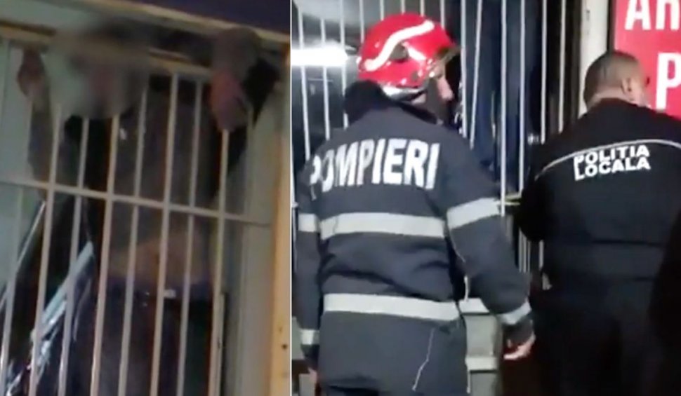 Un hoț din Buzău a cerut ajutorul Poliției după ce s-a blocat într-un gard. Nu a apucat să fure nimic